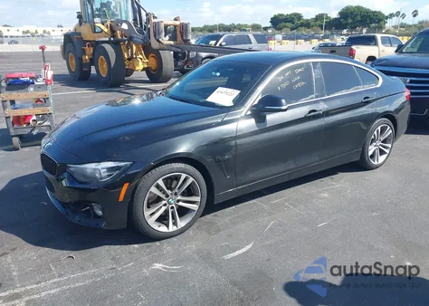 2018 BMW 430I Gran Coupe xDrive из США, поврежденный, VIN WBA4J3C53JBG96236